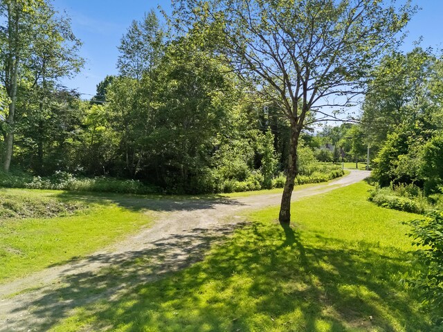 12 Burns Dr, Friendship, ME 04547 - surrounding community with a yard and driveway