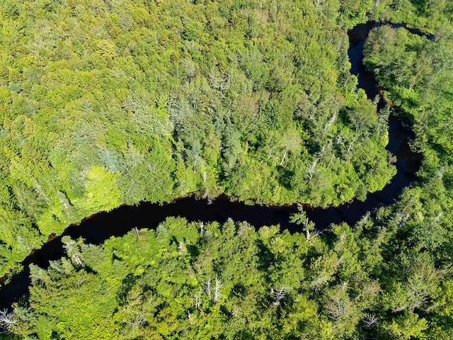 12 Burns Dr, Friendship, ME 04547 - aerial view of a heavily wooded area