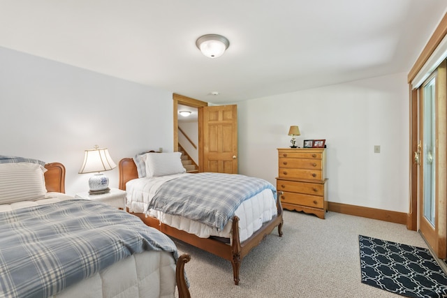 1515 Old Augusta Rd, Waldoboro, ME 04572 - bedroom featuring light colored carpet and baseboards