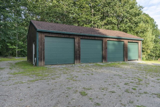 1515 Old Augusta Rd, Waldoboro, ME 04572 - view of garage
