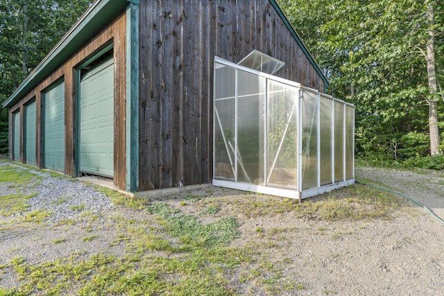 1515 Old Augusta Rd, Waldoboro, ME 04572 - view of outbuilding with an outbuilding and a garage