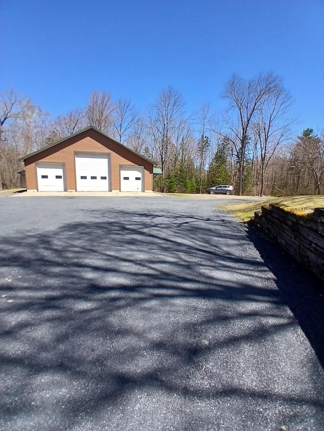 view of street with driveway