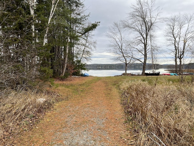 6 Gully Brook Ln, Orland, ME 04472 - view of street with a water view