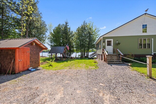 32 Whites Pond Rd, Palmyra, ME 04965 - view of grassy yard