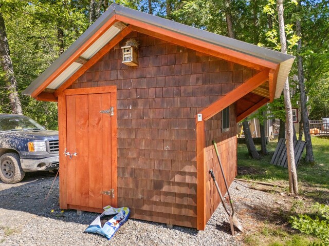 32 Whites Pond Rd, Palmyra, ME 04965 - view of shed