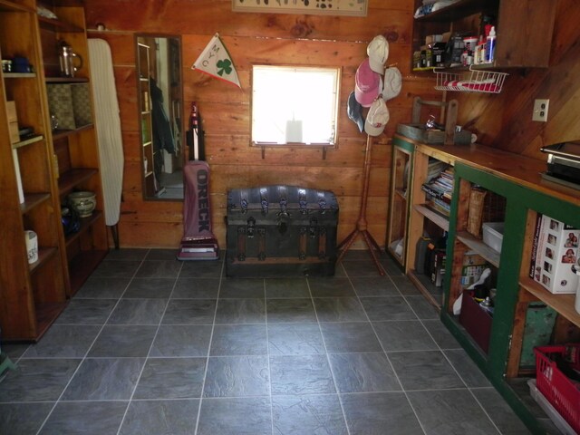412 N Lubec Rd, Lubec, ME 04652 - living area with wood walls