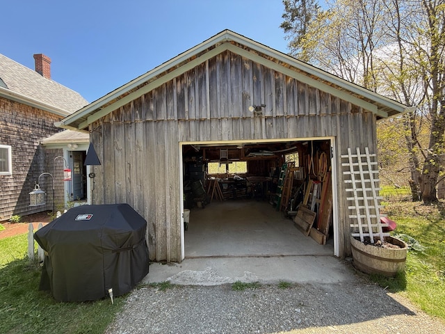 412 N Lubec Rd, Lubec, ME 04652 - view of detached garage