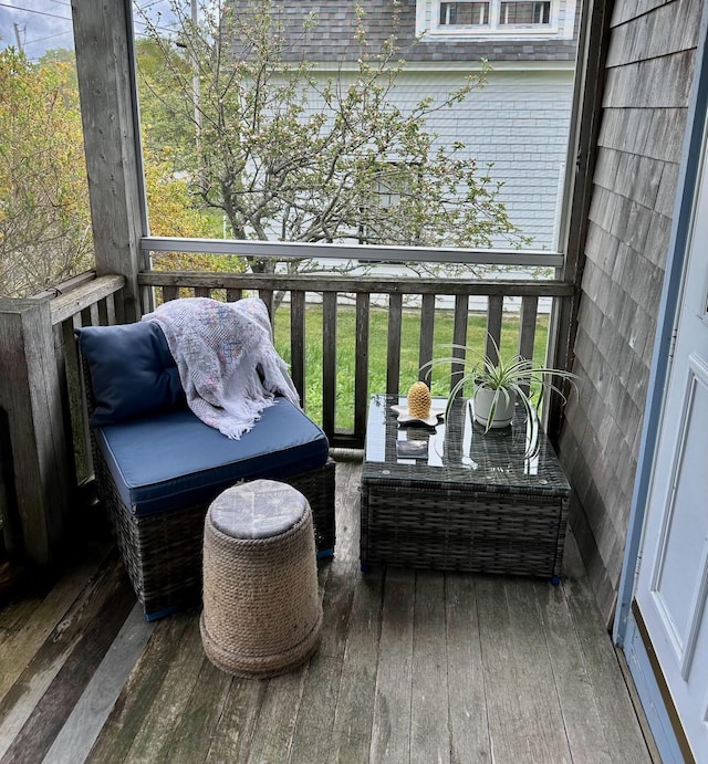 412 N Lubec Rd, Lubec, ME 04652 - view of balcony