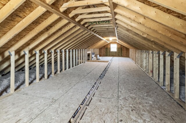 255 Cushing Rd, Cushing, ME 04863 - view of unfinished attic