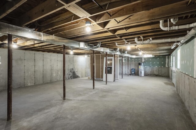 255 Cushing Rd, Cushing, ME 04863 - view of unfinished basement