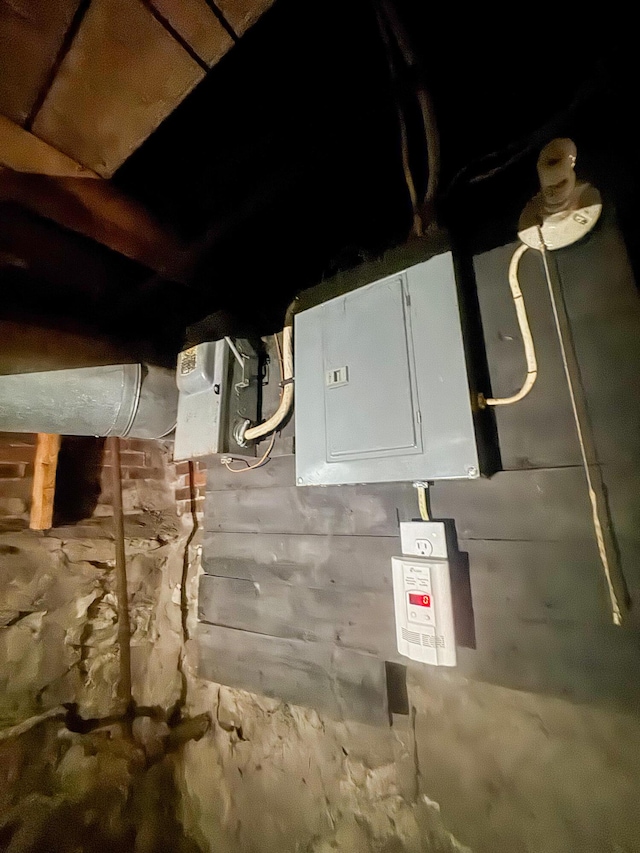 6 Hudson St, Bangor, ME 04401 - utility room with electric panel
