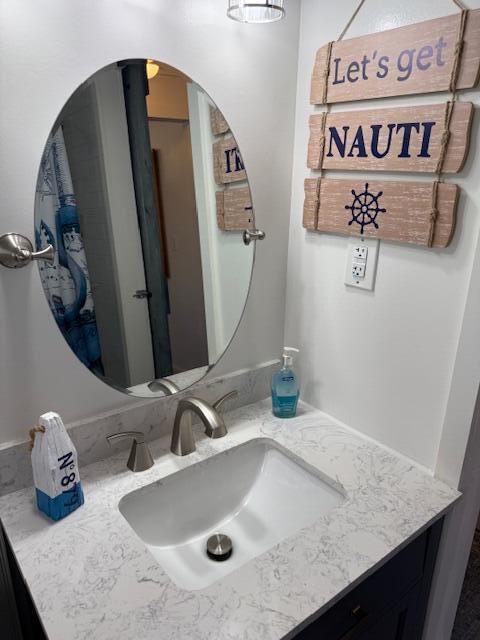 7 Johnson St, Eastport, ME 04631 - bathroom featuring vanity