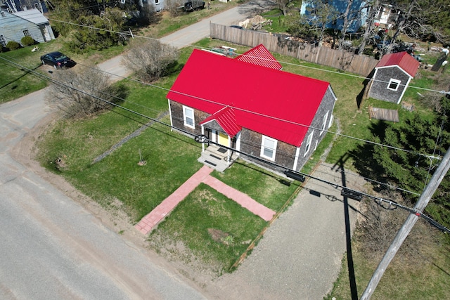 7 Johnson St, Eastport, ME 04631 - birds eye view of property