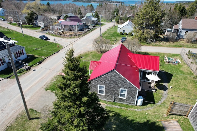 7 Johnson St, Eastport, ME 04631 - aerial view featuring a residential view
