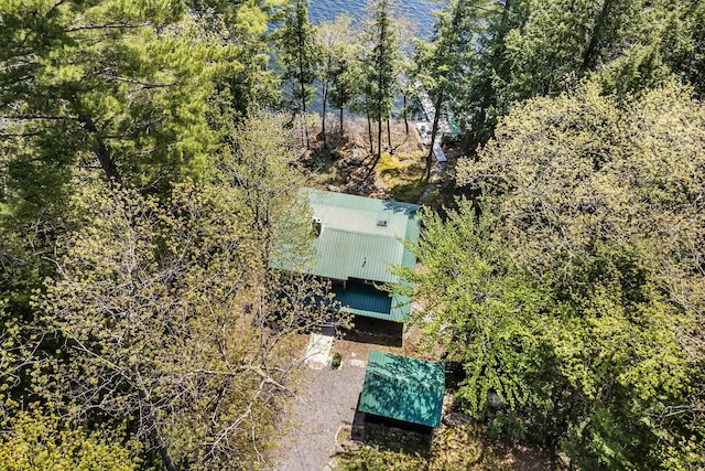 129 Diller Line Rd, Chesterville, ME 04938 - view from above of property