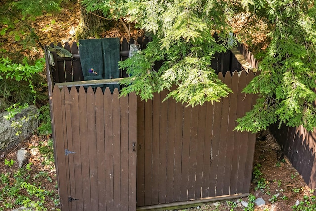 129 Diller Line Rd, Chesterville, ME 04938 - view of gate