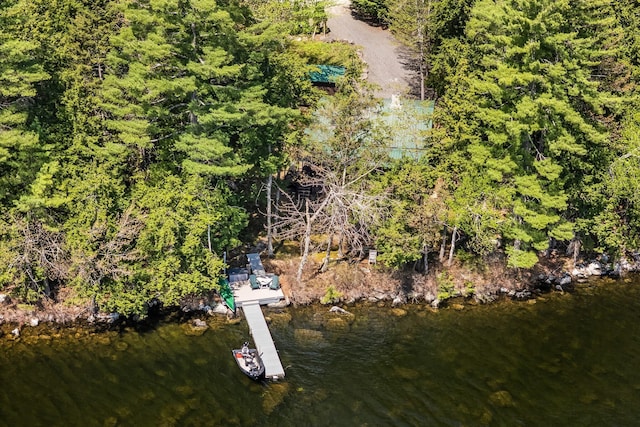 129 Diller Line Rd, Chesterville, ME 04938 - drone / aerial view of a large body of water