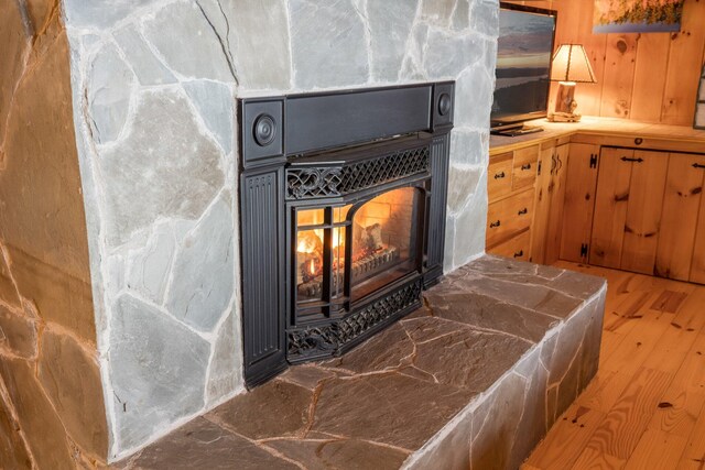 129 Diller Line Rd, Chesterville, ME 04938 - detailed view of wood finished floors