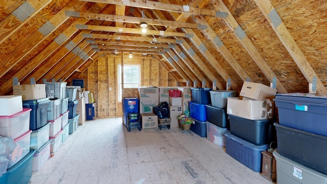 48 Lubear Way, Auburn, ME 04210 - view of unfinished attic