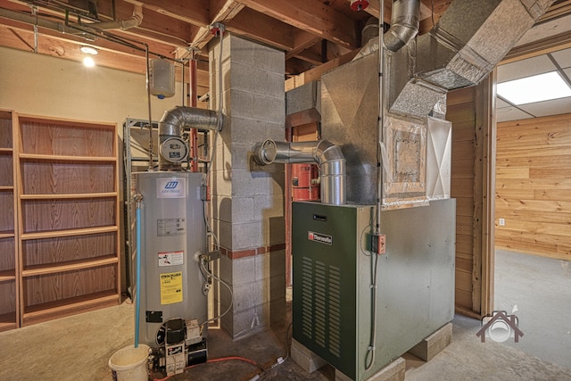 128 Capen Rd, Gardiner, ME 04345 - utilities featuring water heater and heating unit