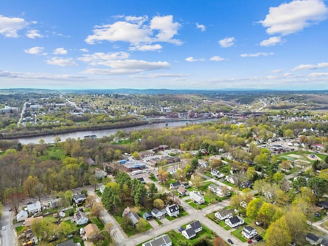19 Fourth Ave, Augusta, ME 04330 - aerial overview of property's location with a nearby body of water