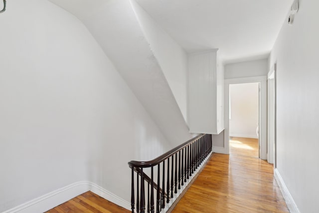 139 Newbury St, Portland, ME 04101 - hall featuring baseboards and light wood-type flooring