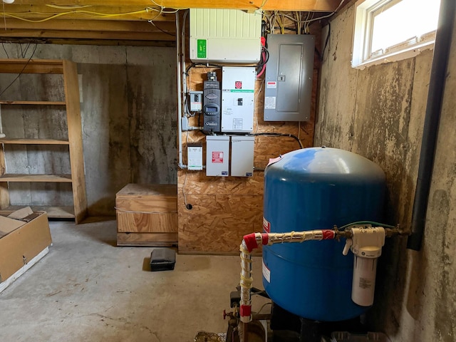 111 Fryes Ln, Greenbush, ME 04418 - utility room with electric panel