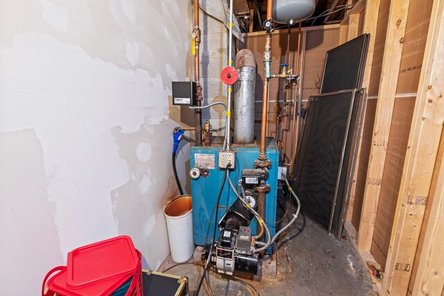 48 Albion Rd, Windham, ME 04062 - utilities with a heating unit