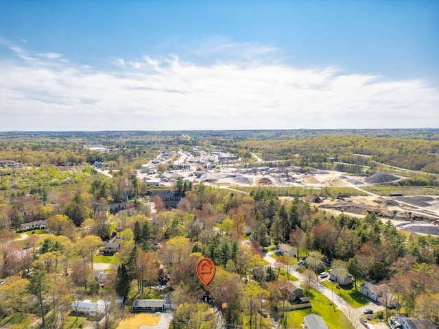 aerial overview of property's location