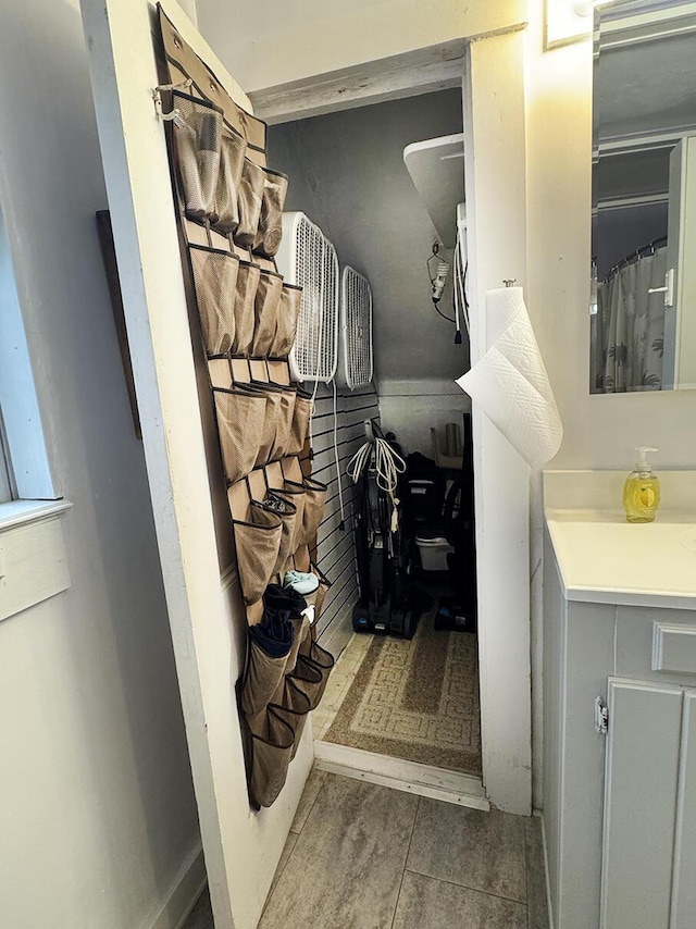 full bath featuring vanity