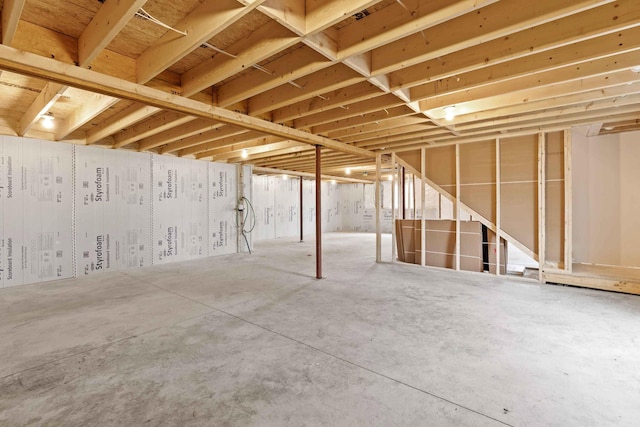 26 June St, Sanford, ME 04073 - view of unfinished below grade area