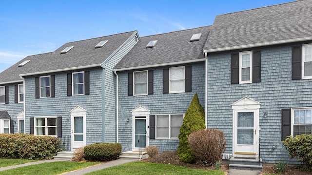 8 Orchard Hills Pkwy Unit 8, Bangor, ME 04401 - view of front of property featuring entry steps and a shingled roof