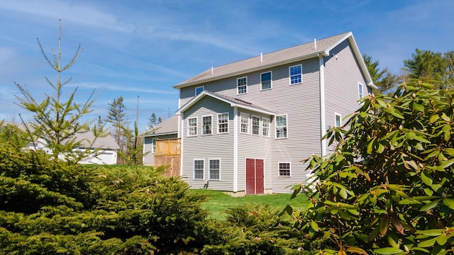 74 Town Farm Rd, Hampden, ME 04444 - view of back of house