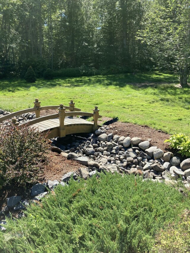 74 Town Farm Rd, Hampden, ME 04444 - view of grassy yard
