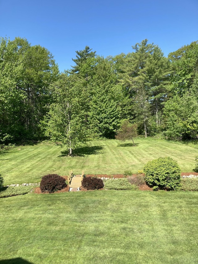 74 Town Farm Rd, Hampden, ME 04444 - view of grassy yard