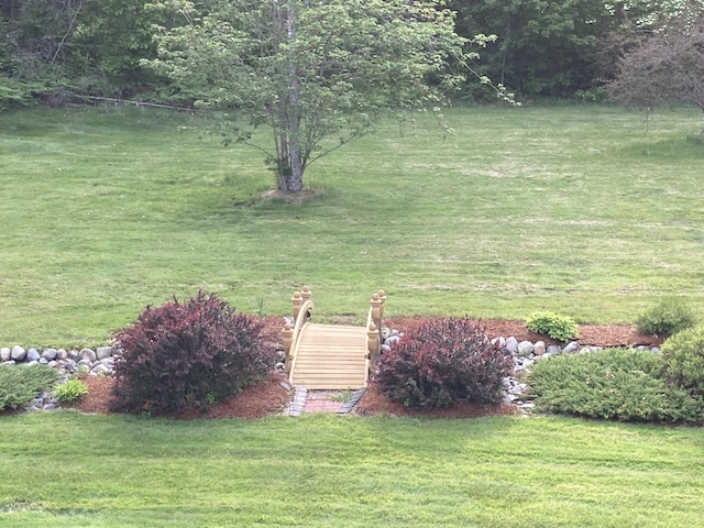 74 Town Farm Rd, Hampden, ME 04444 - view of grassy yard