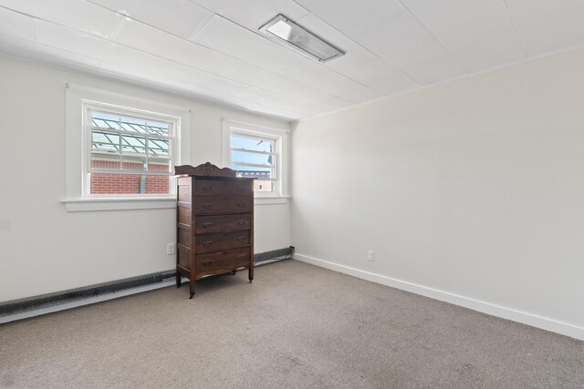 98 Main St, Winthrop, ME 04364 - spare room featuring carpet floors and baseboards