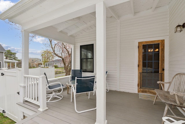 60 Grove St, Wells, ME 04090 - view of deck