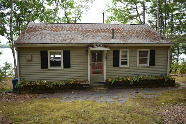 view of ranch-style home