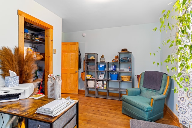 397 New Bridge Rd, Acton, ME 04001 - sitting room with wood finished floors