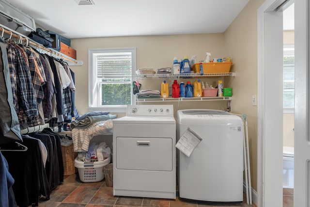 48 White Mountain Way, Bridgton, ME 04009 - laundry room featuring washer and clothes dryer