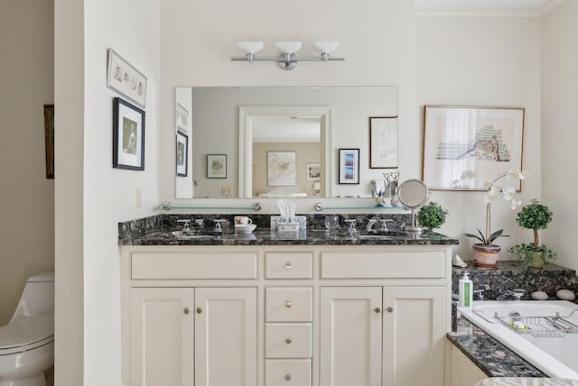 94 Neal St Unit 2N, Portland, ME 04102 - full bath with double vanity and a bathtub
