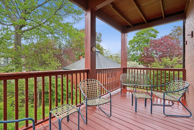 94 Neal St Unit 2N, Portland, ME 04102 - view of wooden terrace