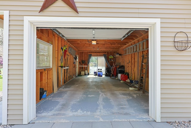 8 Codys Way, Bridgton, ME 04009 - garage featuring a garage door opener