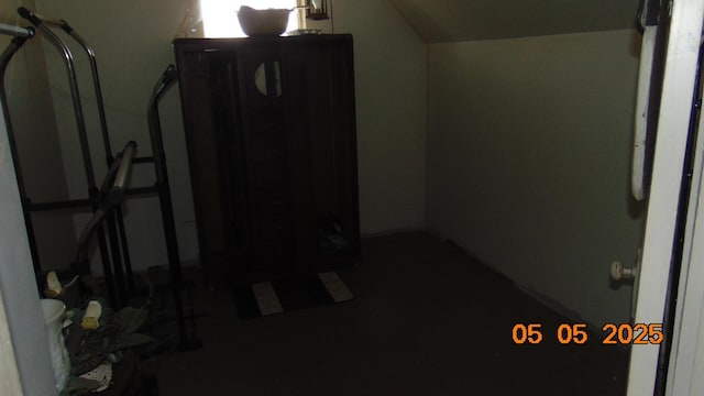 20 Morgan St, Lincoln, ME 04457 - interior space featuring lofted ceiling