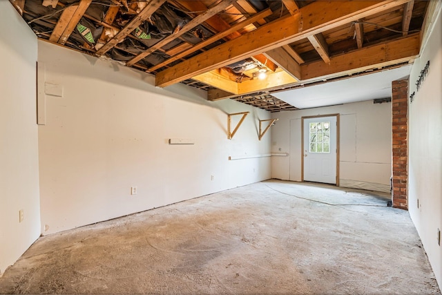 view of unfurnished room
