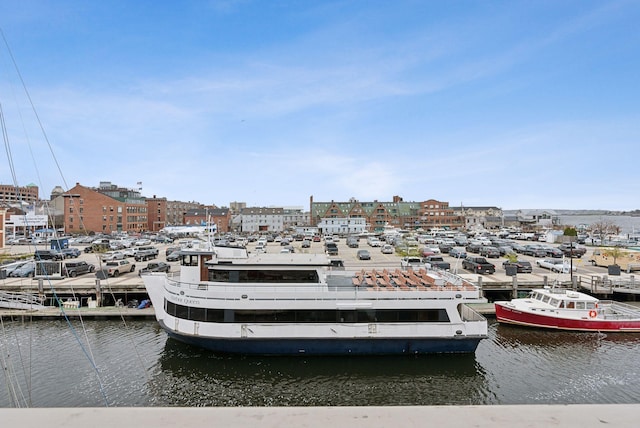 709 Chandlers Wharf Unit 709, Portland, ME 04101 - dock area featuring a water view