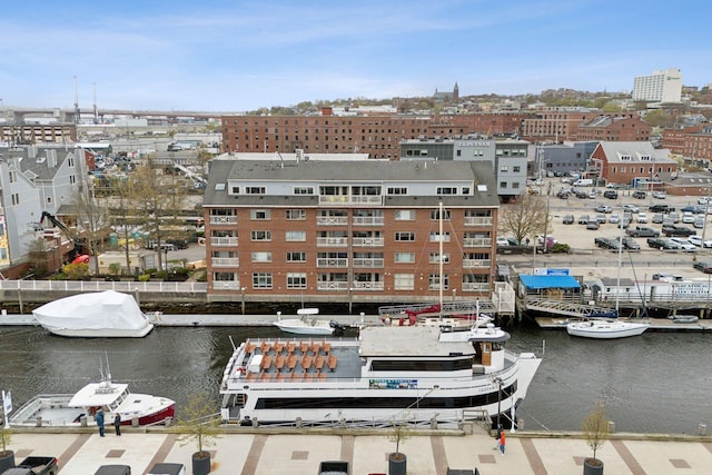 709 Chandlers Wharf Unit 709, Portland, ME 04101 - view of property with a water view and a view of city