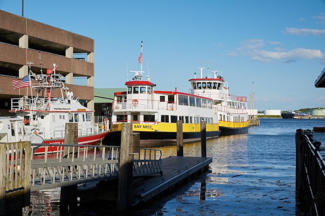 709 Chandlers Wharf Unit 709, Portland, ME 04101 - dock featuring a water view