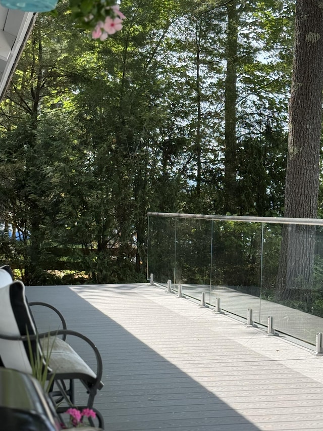79 Snug Harbor Rd, Standish, ME 04084 - view of wooden terrace